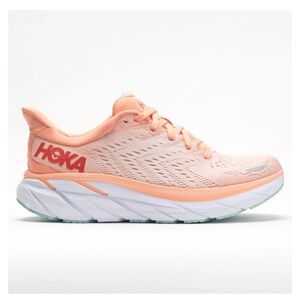 Hoka - Clifton 8, Cantaloupe & Silver Peony